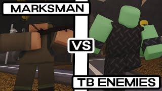 How Far Can You Go With Marksman | Tower Battles [ROBLOX]