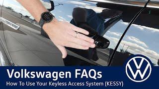 VW FAQ - How To Use Your Keyless Access System (KESSY)