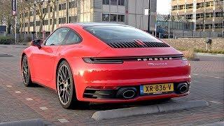 2019 Porsche 992 Carrera S on the Road! Engine Start Up, Revs, Accelertions!