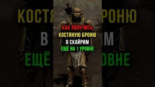 КОСТЯНАЯ БРОНЯ НА 1 УРОВНЕ. КАК ПОЛУЧИТЬ? Skyrim