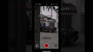 HOW to shoot a car reel using your IPHONE. Video by carsareallido #shorts