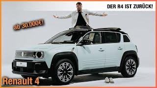 Renault 4 im Test (2025) Weltpremiere: Der R4 ist zurück! Review | Innenraum | Iconic | E-Tech Preis