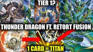 Retort Fusion Deck - Thunder Dragon, 1 Card Titan