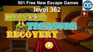 [Walkthrough] 501 Free New Escape Games level 362 - Heisted treasure recovery - Complete Game