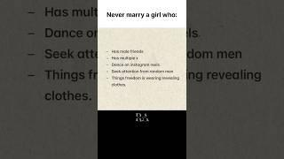 Never marry a girl who ️ #growth #quotes #motivation #relatable #selfimprovement #mindset