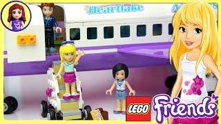 Lego Friends Heartlake City Airport Set Unboxing Building Review - Kids Toys