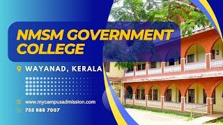 NMSM Government College - Kalpetta | mycampusadmission.com