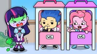 Equestria Girl But Don't Eat Too Much Ice Cream | My Little Pony In Toca Life World | Toca Boca