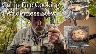 Wilderness Stew and a Special Dessert in Camp using the PFM40 Cook set with Dave Canterbury