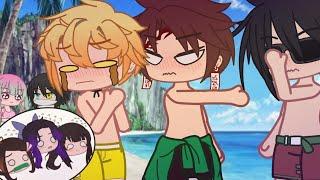 •|Can't Help It I want you︎|• |Beach Day| •|Ft. Giyushino, Tankana, Zenezu|•