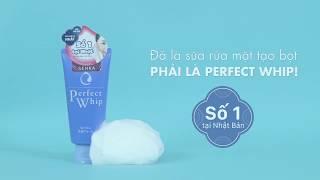 Senka Perfect Whip - Sạch hoàn hảo với bọt tơ tằm trắng mịn 1