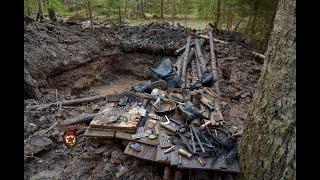 Нереально много находок из одного блиндажа / A lot of relics from one dugout