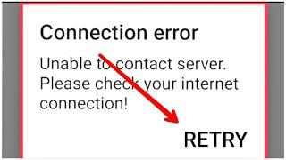 Roblox Fix Unable to Contact Server internet connection problem solve in Android