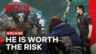 Viktor Tries to Heal Warwick | Arcane | Netflix Philippines