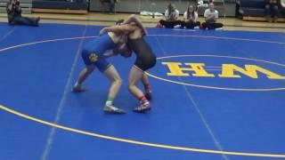 2016-2017 - WH Triangular - Ben Thiele(WH) vs Bronc Temple(Ains)