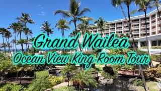 Luxury Grand Wailea Resort Room Tour 2024 | Waldorf Astoria Hotel