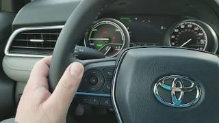 Adjusting HUD system on the 2018 2019 2020 2021 2022 2023 Toyota