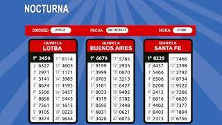 28-10-2017 Nocturna - Provincias