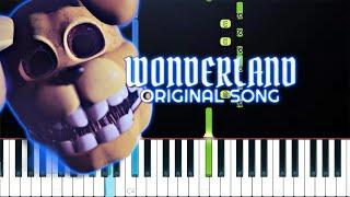 FNAF SONG - Wonderland! - CG5 (Piano Tutorial)