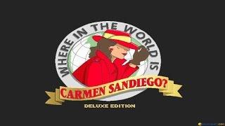 Where in the World is Carmen Sandiego? Deluxe gameplay (PC Game, 1990)