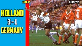 Germany vs Netherland 1 - 3 Group Stage B  Euro 1992