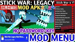 Stick War Legacy Mod Menu 2024 + Stick War Legacy Mod Vip