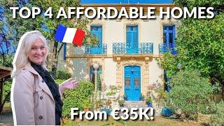 French Real Estate from €35K – Top 4 Affordable Homes in Occitanie & Nouvelle-Aquitaine!