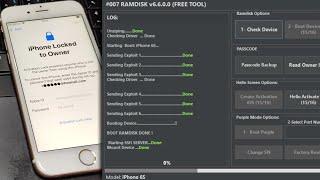 New Update FREE Windows Ramdisk Tool iCloud Bypass | iOS 12 To 16 passcode/Hello Screen No Jailbreak