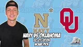 Navy vs Oklahoma 12/27/24 College Football Picks & Predictions | Armed Forces Bowl