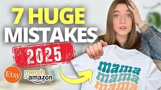 BIG Mistakes NEW Print on Demand Sellers Still Make in 2025