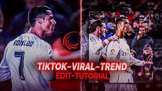 Tiktok viral trend edit tutorial on alight motion (+Preset)  #trending #edit