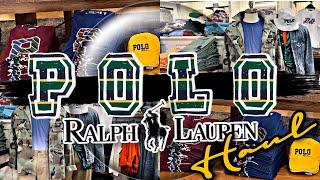 POLO RALPH LAUREN FACTORY OUTLET SHOPPING | SHOP WITH ME‼️ (Mens & Mens Big & Tall)