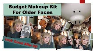BUDGET MAKEUP KIT for Older Women UPDATED!