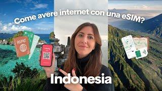 Come posso avere internet con una eSIM in Indonesia?