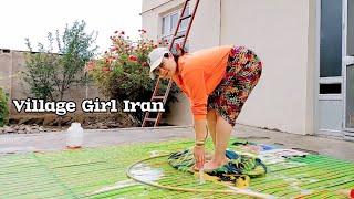 Rural Lifestyle in Iran: Daily  life of Iranian Girls in the Village of northwest iran ️