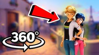 Lost in Paris: Can You Find Marinette and Adrien?  A 360 Degree Video VR Challenge!