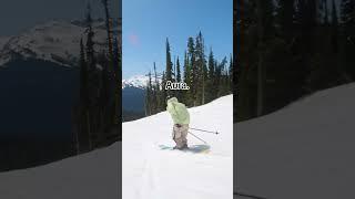 I tomahawked down the mountain  #ski #parkskiing #skiing #skiresorts