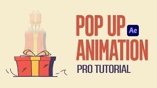 Watch This and Thank Yourself Later: Pro Pop Up Animation