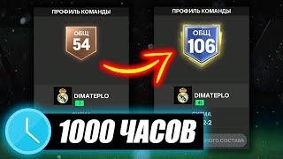 1000 ЧАСОВ в ФК МОБАЙЛ без ДОНАТА - ВОТ ЧТО ВЫШЛО Челлендж