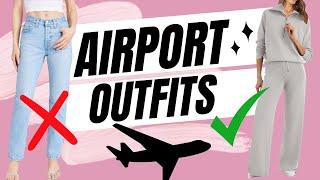 Do's and Don'ts of Airport Outfits | What to Wear on a Long Flight | Travel Outfit | Airport Outfit