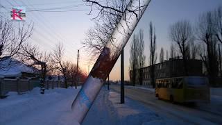 Кременчуг в снегу. Фото обозрение