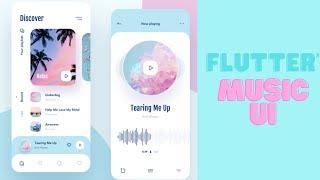 Flutter UI Tutorial - Music App - Speed Code