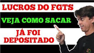 COMO SACAR LUCROS DO FGTS 2021 | COMO FAZER ANTECIPAÇÃO DO SAQUE ANIVERSÁRIO DO FGTS