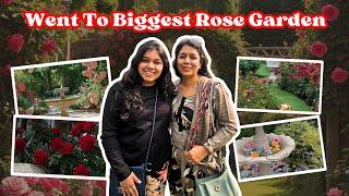 Went To Biggest Rose Garden | Vidushi Aggarwal Vlogs | Vlog 118