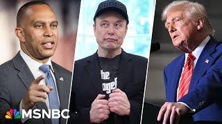 “Disgusting abomination!” Jeffries AGREES with Musk on “GOP tax scam”