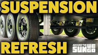 RV Trailer Suspension OVERHAUL - Step-by-Step Instruction + 6 Month Review of MORryde Upgrades