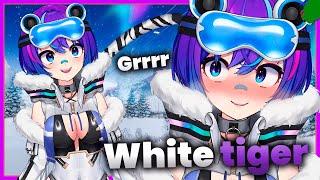 Melody become the 𝙗𝙡𝙪𝙚-𝙚𝙮𝙚𝙨 𝙬𝙝𝙞𝙩𝙚 𝙩𝙞𝙜𝙚𝙧 and the chat goes crazy!