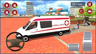 Direksiyonlu Ambulans oyunu 3D #114 American Ambulance Simulator Ambulans oyunları Android Gameplay