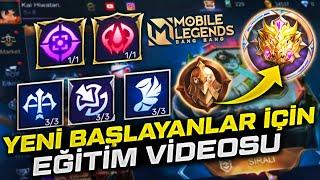 OYUNA YENİ BAŞLAYANLARIN İZLEMESİ GEREKEN ÖĞRETİCİ VİDEO | Jin Mobile Legends Bang Bang