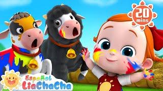 La Vaca Lola de Colores | Canción de la Granja | LiaChaCha en Español - Canciones Infantiles